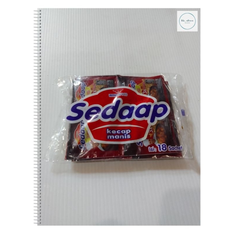 

[toko_alhanan] Kecap SEDAAP renceng isi 12pcs