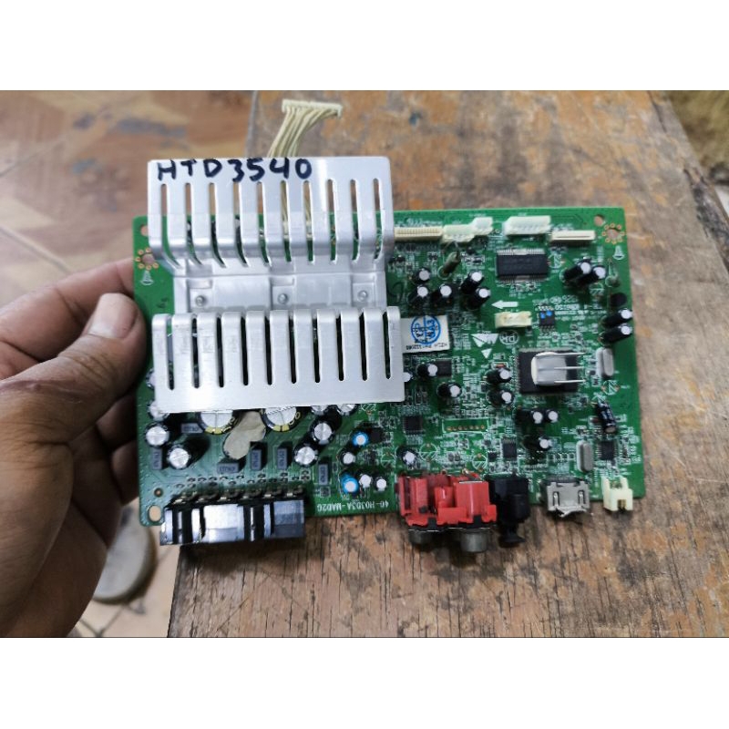 power kit dvd home theater philips HTD 3540