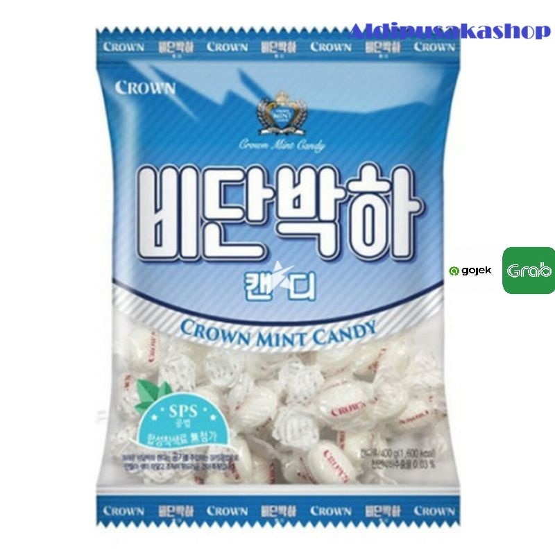 

Crown Mint Candy 140g - Permen Rasa Mint Made In Korea