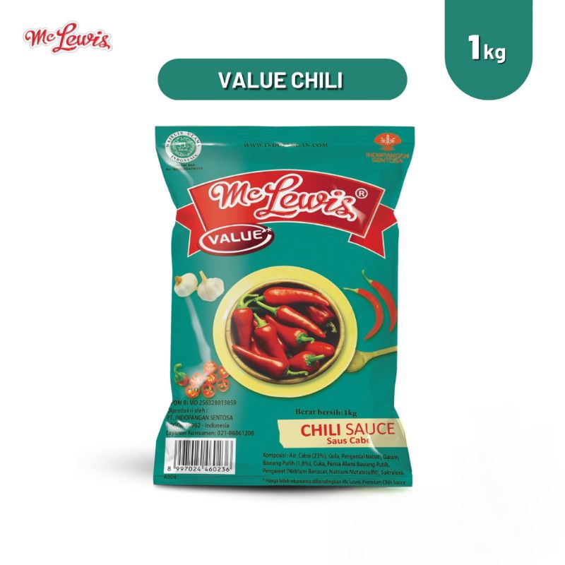 

MC Lewis Chili Saos Sambal 1 kg