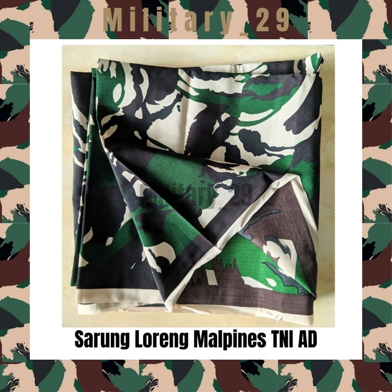 Sarung Loreng Malpines TNI AD| Sarung Loreng | Loreng Malpines | TNI AD