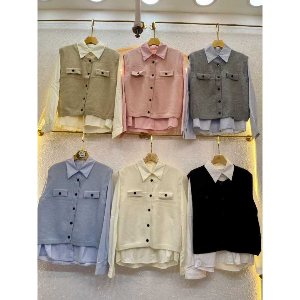 Kemeja korea style wanita