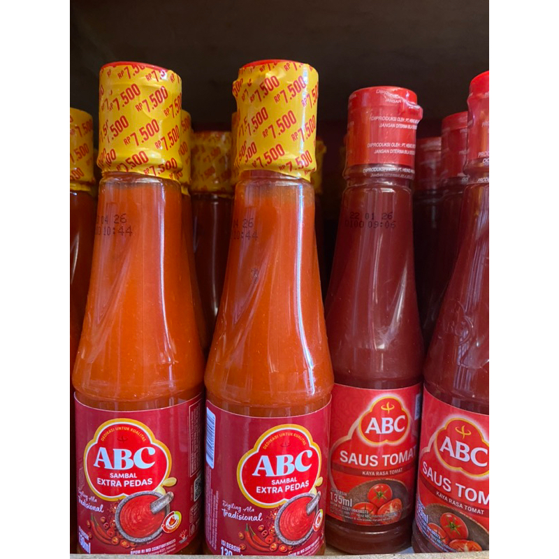 

ABC Sambal Asli / Extra Pedas / Saus Tomat