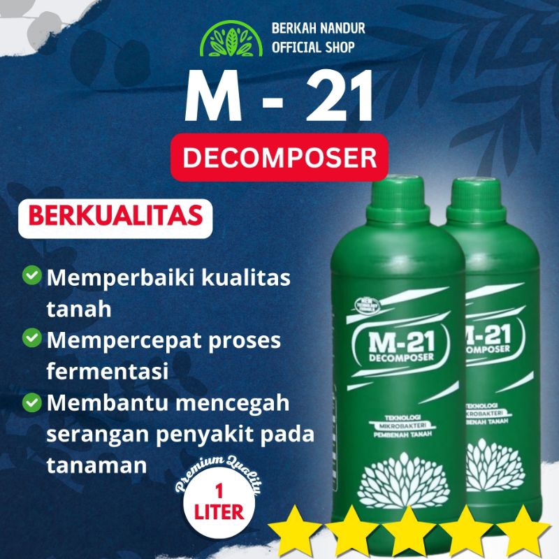 Original M21 Dekomposer Super Cepat Multi Fungsi 1 Liter