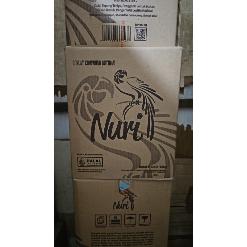 

Meses Coklat NURI 1 dos isi 12 kg