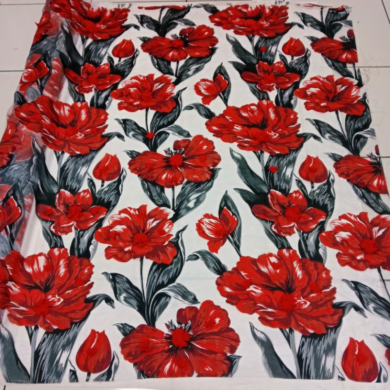 BAHAN KAIN KACA ORGANZA PRINTING 3D ORGANZA PRINTING MOTIF