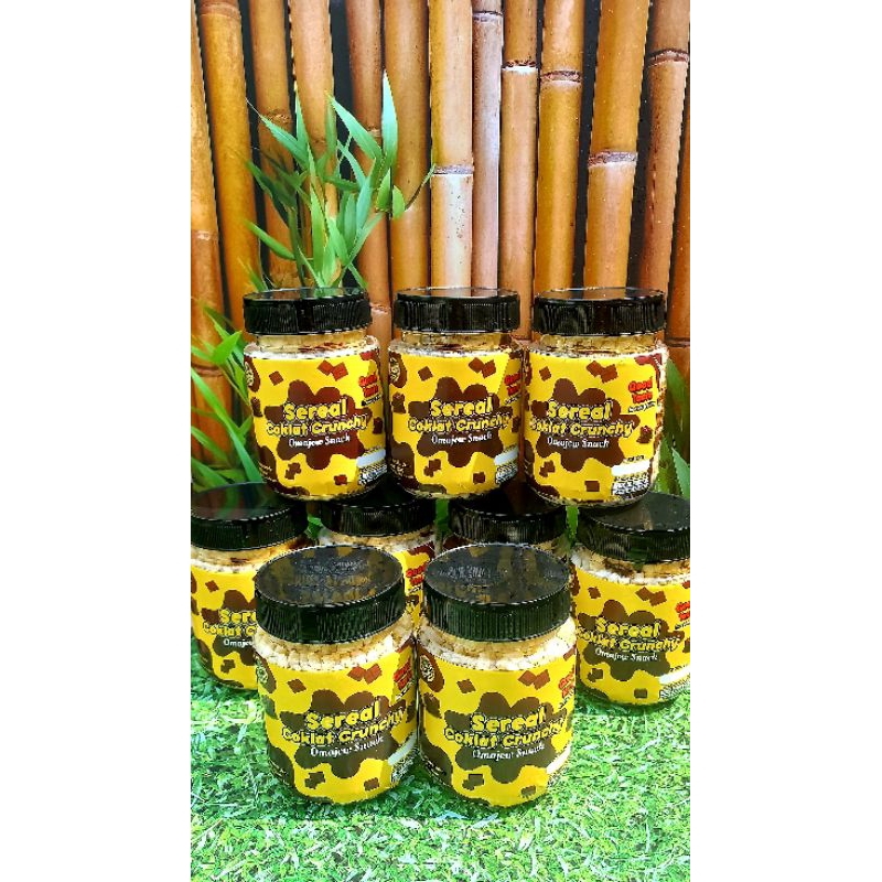 

Cokelat Lumer Rice Crispy / Snack Sereal Coklat Chrunchy / Cemilan Manis / Makanan Ringan / Choco Jar / Chocolate Melted