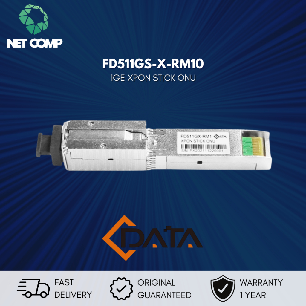 CDATA SFP FD511GS-X-RM10 1GE XPON STICK ONU Stick ONU Transceiver Xpon Onu stik SFP ONU