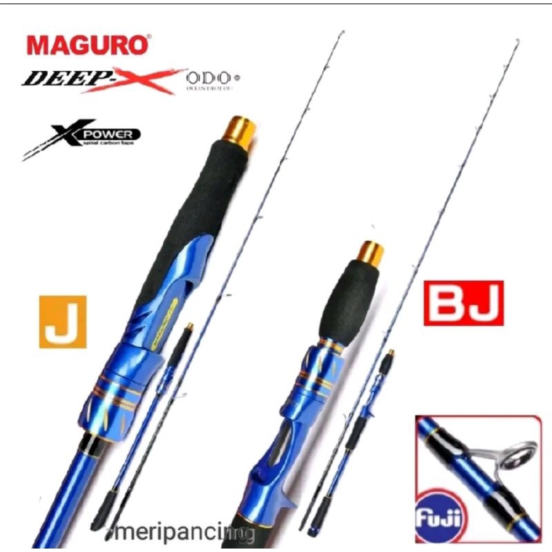 Joran Maguro Deep-X ODO | Jigging Rod | Bait Jigging | Spinning | OH | Laut