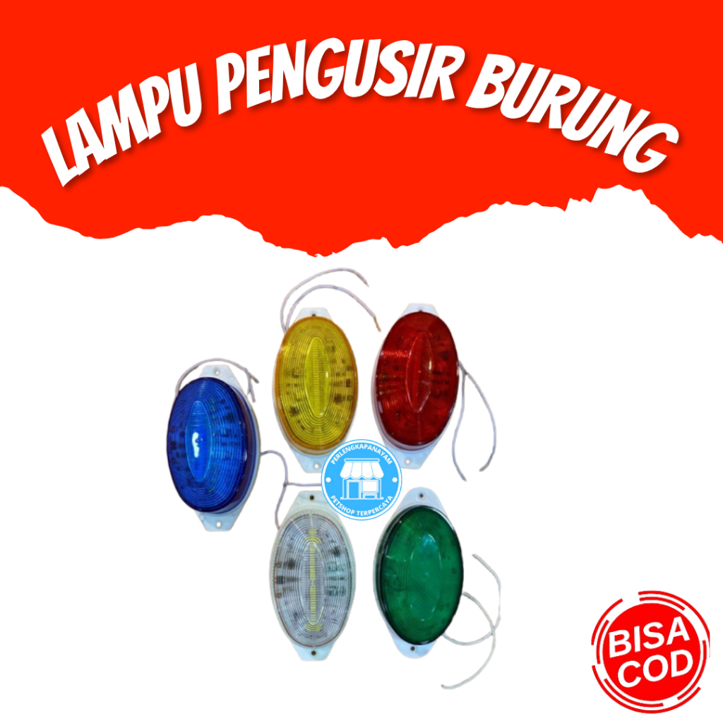 LAMPU PENGUSIR BURUNG HANTU Lampu Flash Lampu Blizt Untuk Mencegah Burung Hantu Masuk di LMB