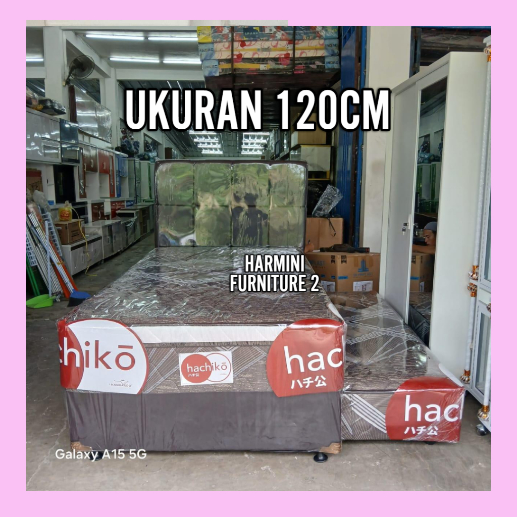 KASUR SORONG ANAK HACHIKO FULL PER GARANSI 15 TAHUN BED SORONG ANAK SPRINGBED 2 IN 1 HACHIKO BY KANG