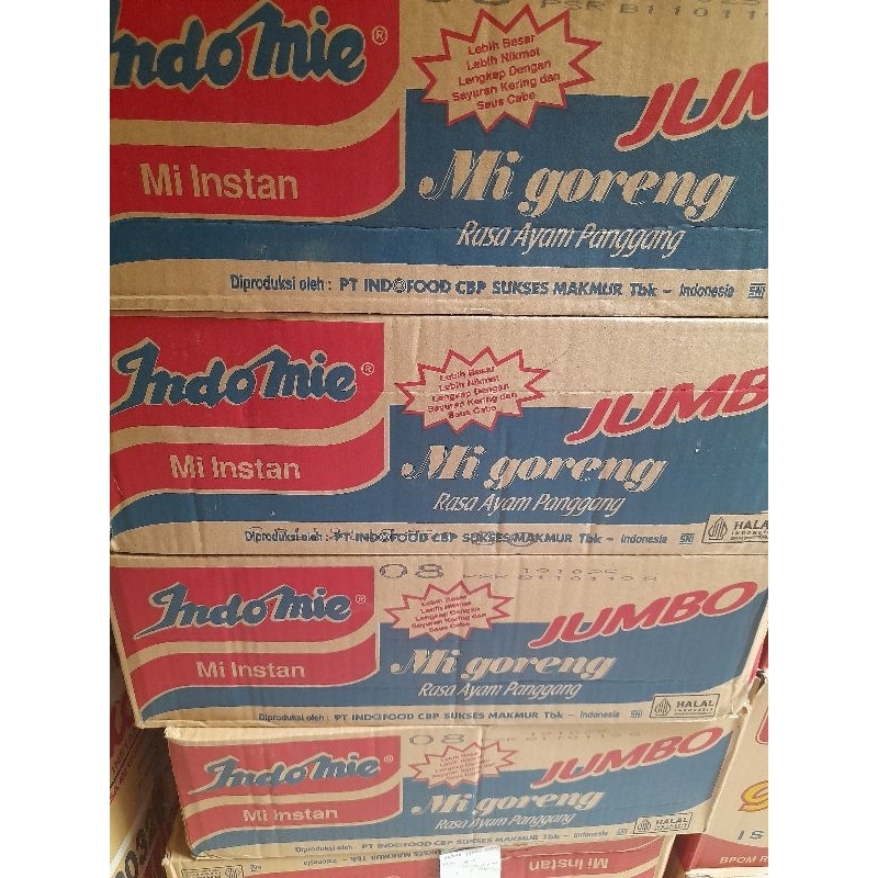 

Indomie goreng jumbo ayam panggang | Per karton