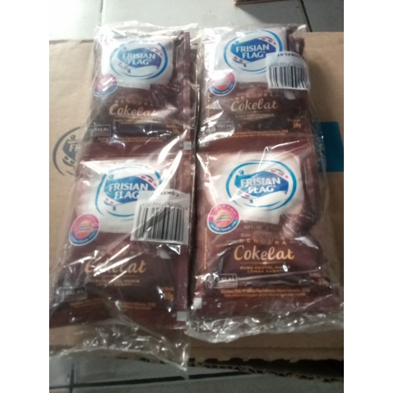 

susu Frisian flag coklat 1 pak 6 pcs