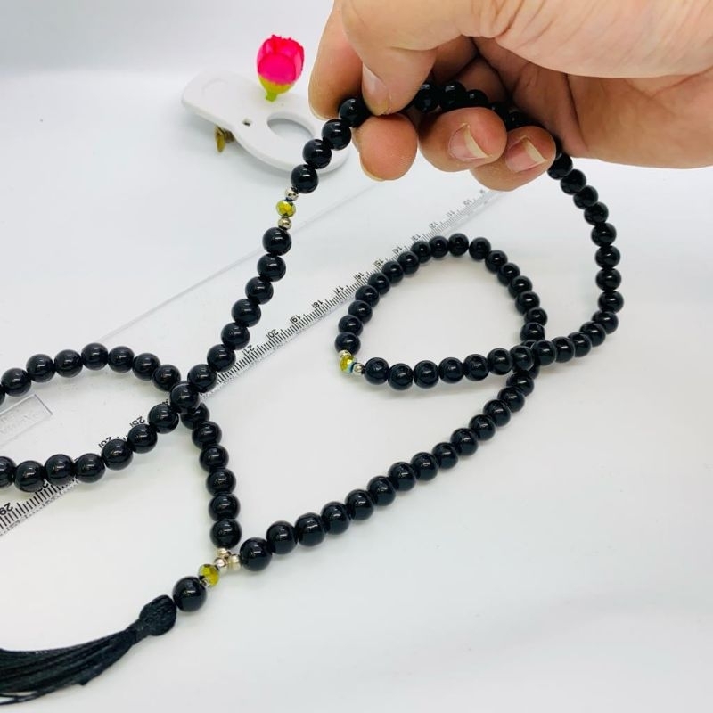 Tasbih Natural Black onix