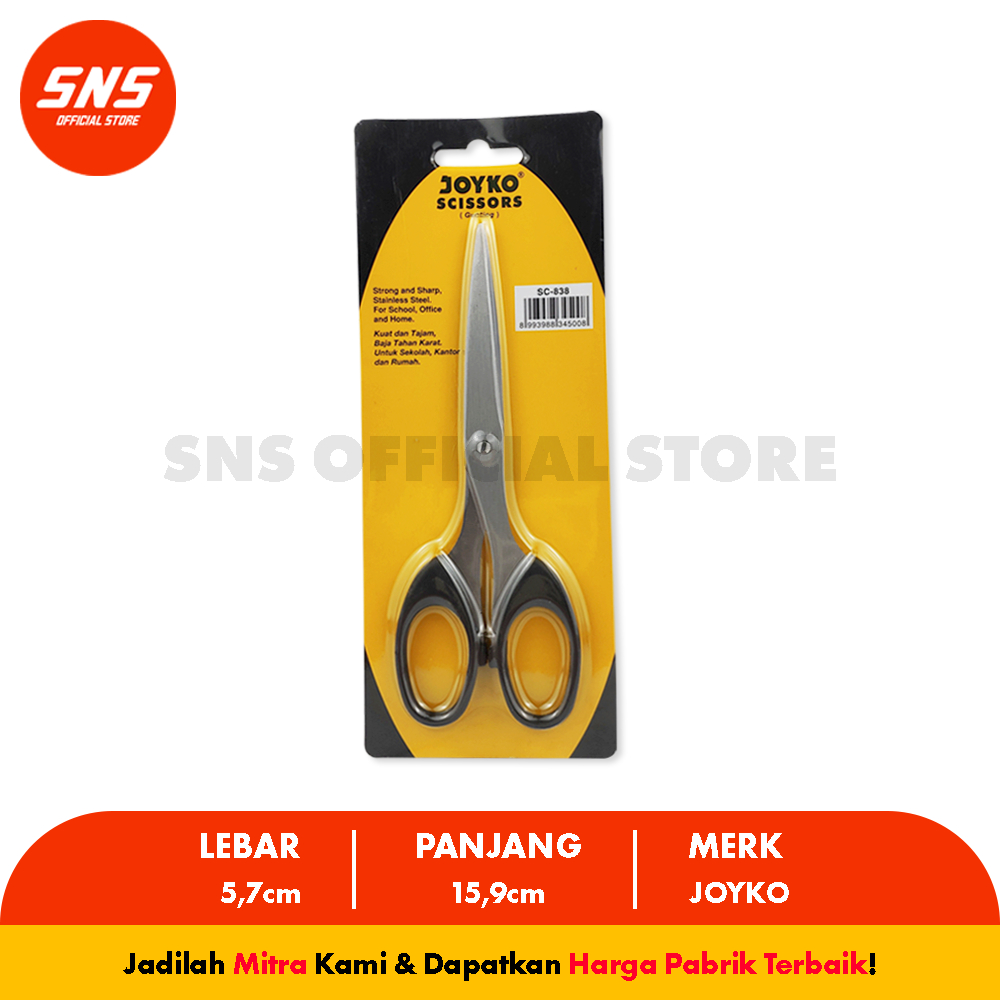 

Gunting Besar Scissors Joyko SC-838 SNS OFFICIAL STORE