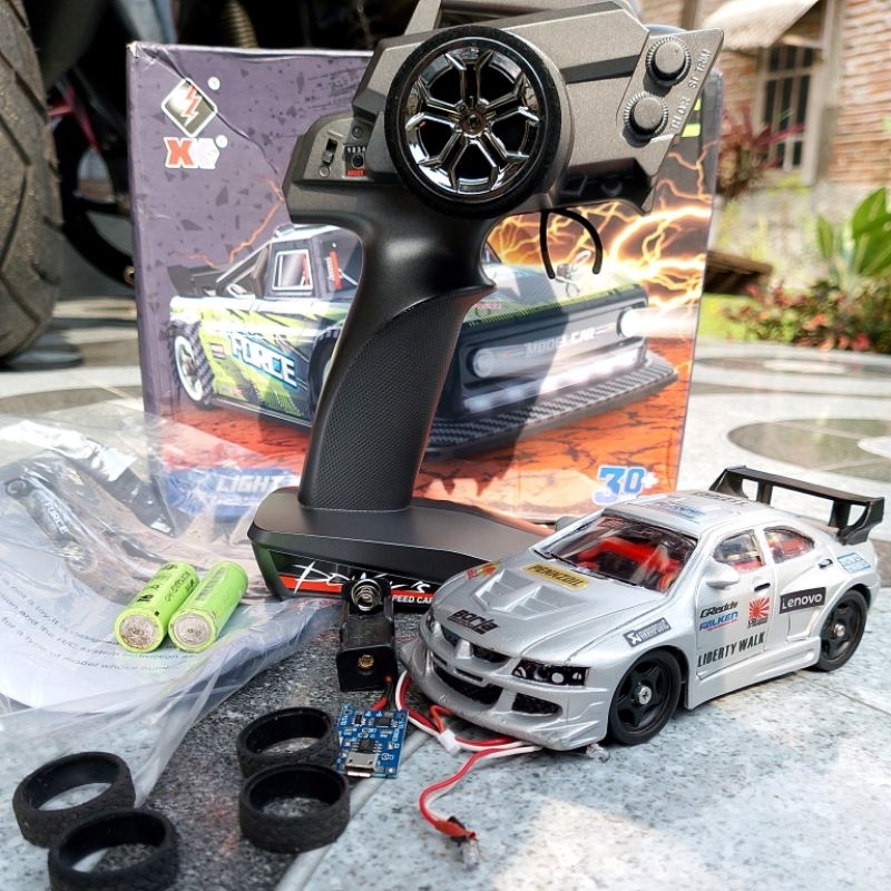 RC Auldey Racetin Gen 3 upgrade full propo elektrik WLToys 284131 RTR