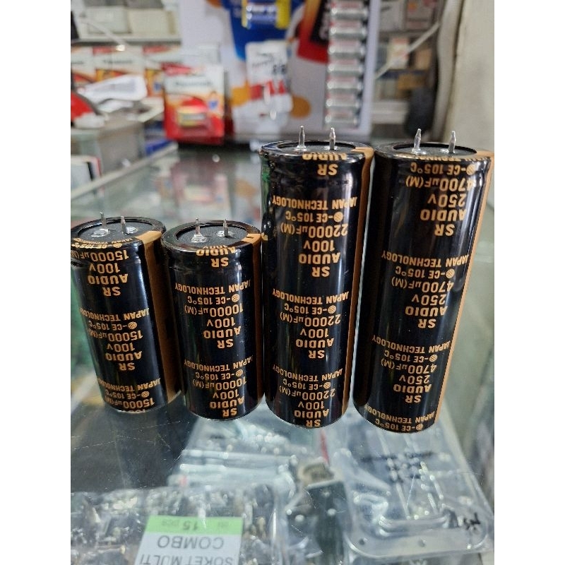 elco sr audio 10000uf 100v 15000uf 100v 22000uf 100v 4700uf 250v original