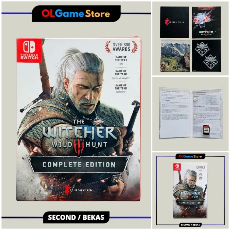 Nintendo Switch The Witcher 3 Wild Hunt Complete Edition