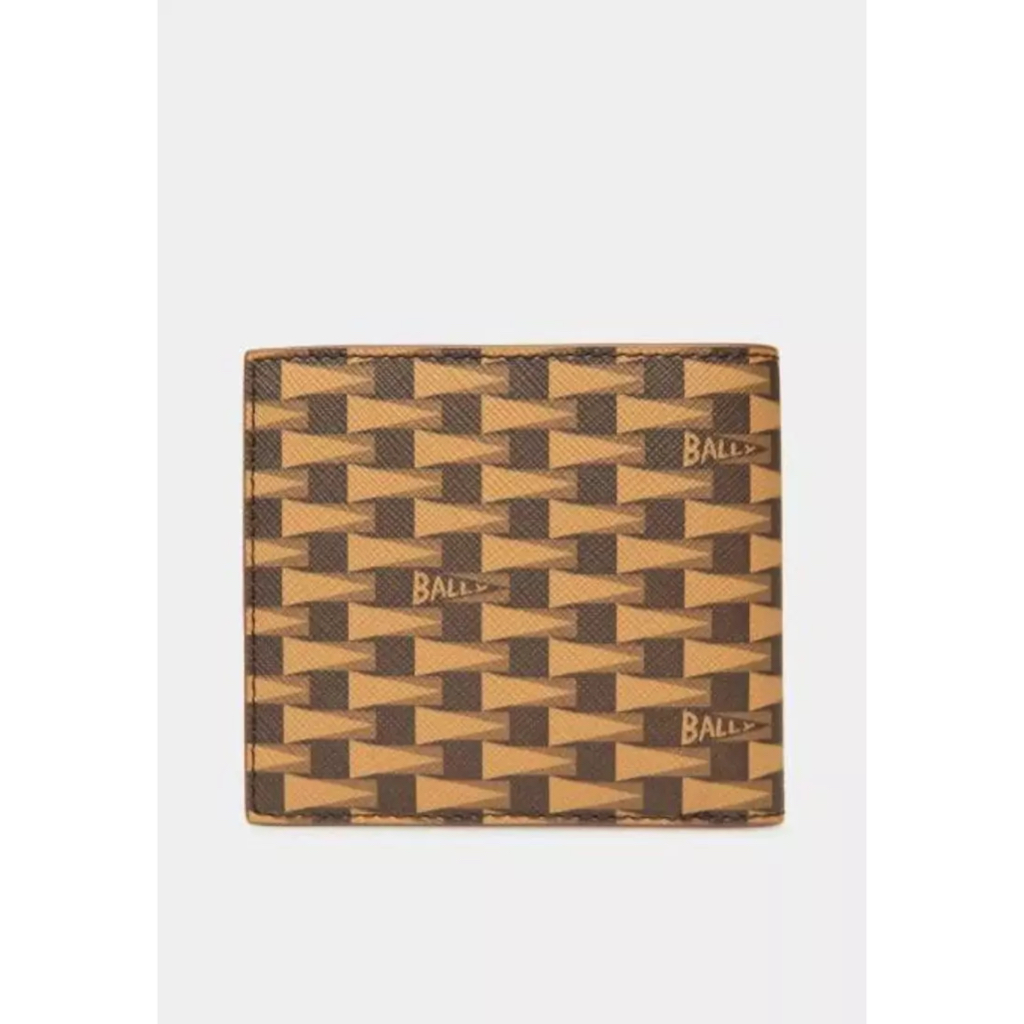 Dompet Lipat Bally Wallet Bifold Multi Deserto