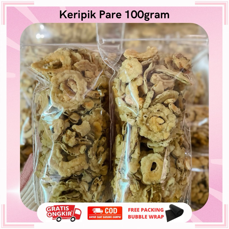 

KERIPIK PARE CRISPY 100GRAM | PARE CRISPY ORIGINAL