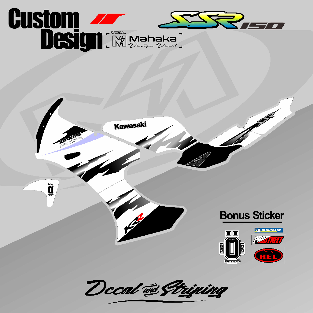 Striping Ninja SSR Hitam