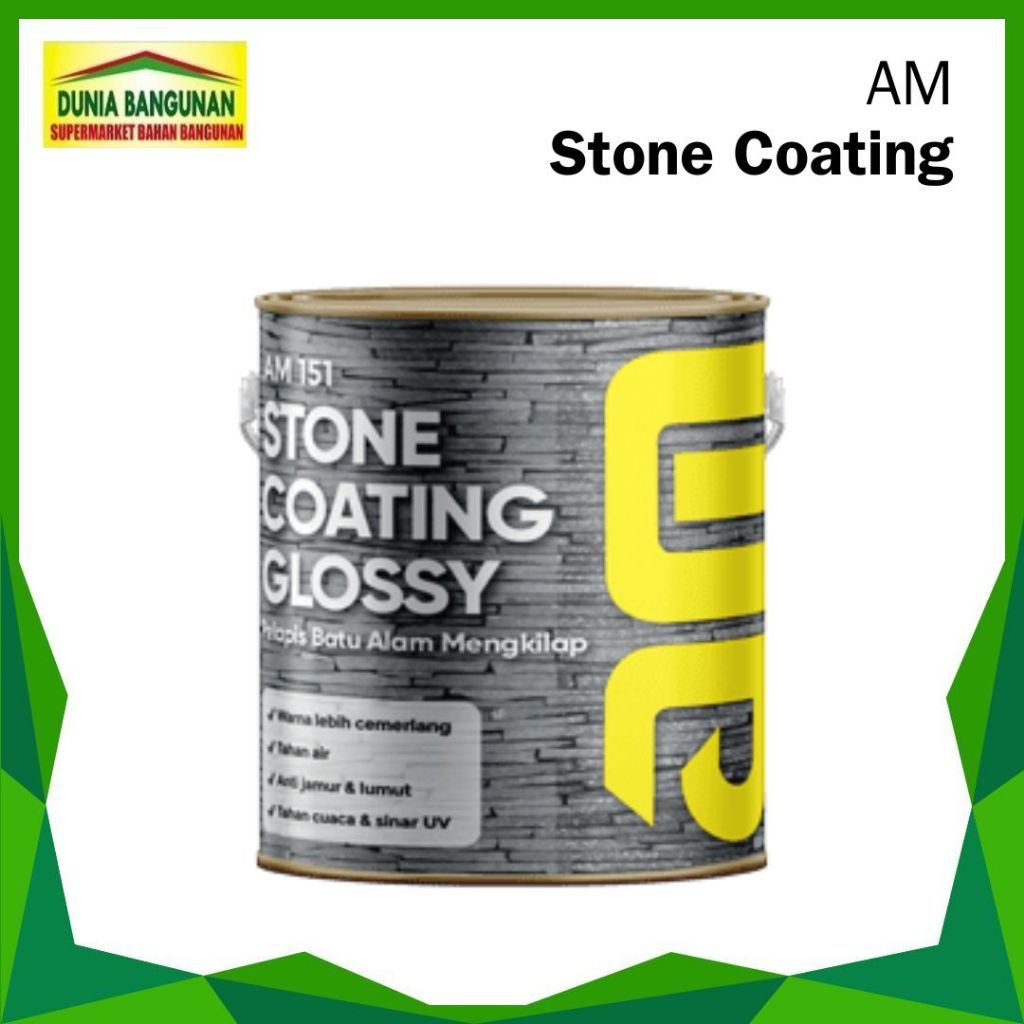 AM 151 Stone Coating Glossy / Am 151 Stone Coating Glossy 1 L
