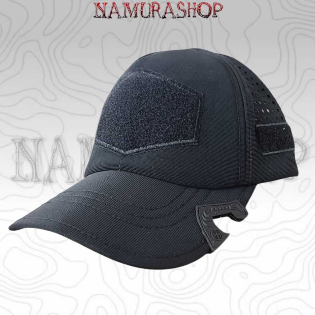 [TOPI COAK POLOS HITAM] Topi Pria Keren Terbaru Topi Fashion Pria Bahan Polyester Nilon Topi Outdoor