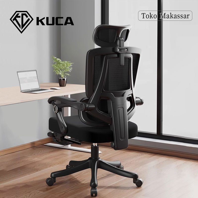 [Pengiriman dari Makassar ] KUCA Kursi Ergonomis Kantor Dan Gaming Dengan Kursi Kantor  Kursi Belaja