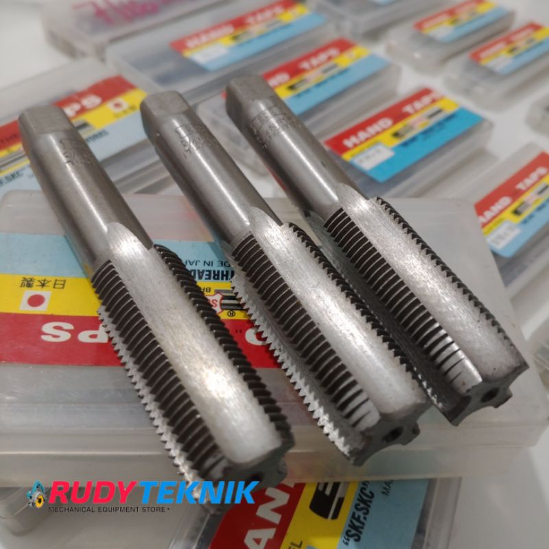 Mata Senai /Mata hand tap M3/4 x 16 SKF.SKC THREAD TOOL WORK / Mata hand tap set 3 pcs Alloy steel M