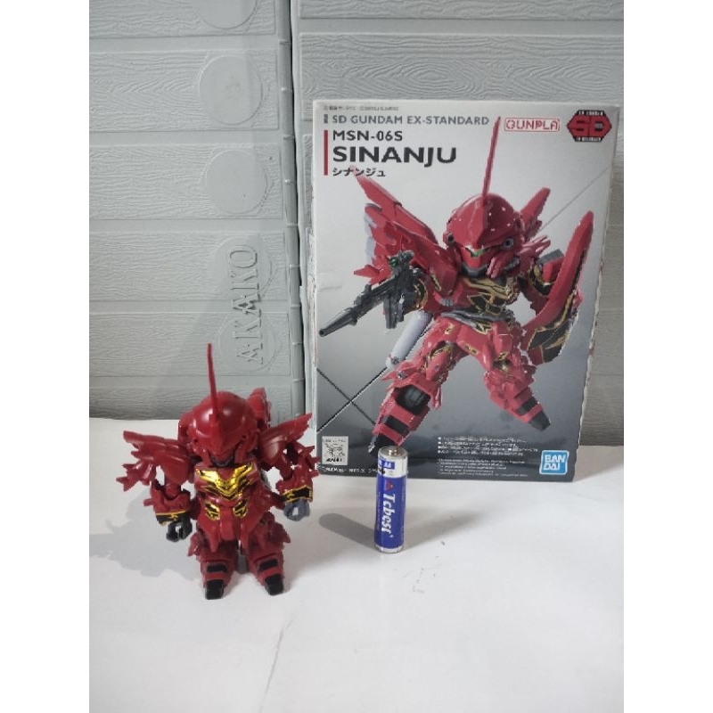 Dijual murah Mainan action figure gundam sinanju  sesuai foto sudah di rakit warung mainan anak