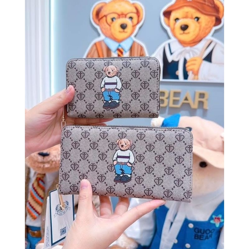 TTWN GUOO BEAR ORIGINAL - GO2043 - Dompet Wanita GUOOBEAR - DOMPET TERLARIS - DOMPET WANITA - DOMPET