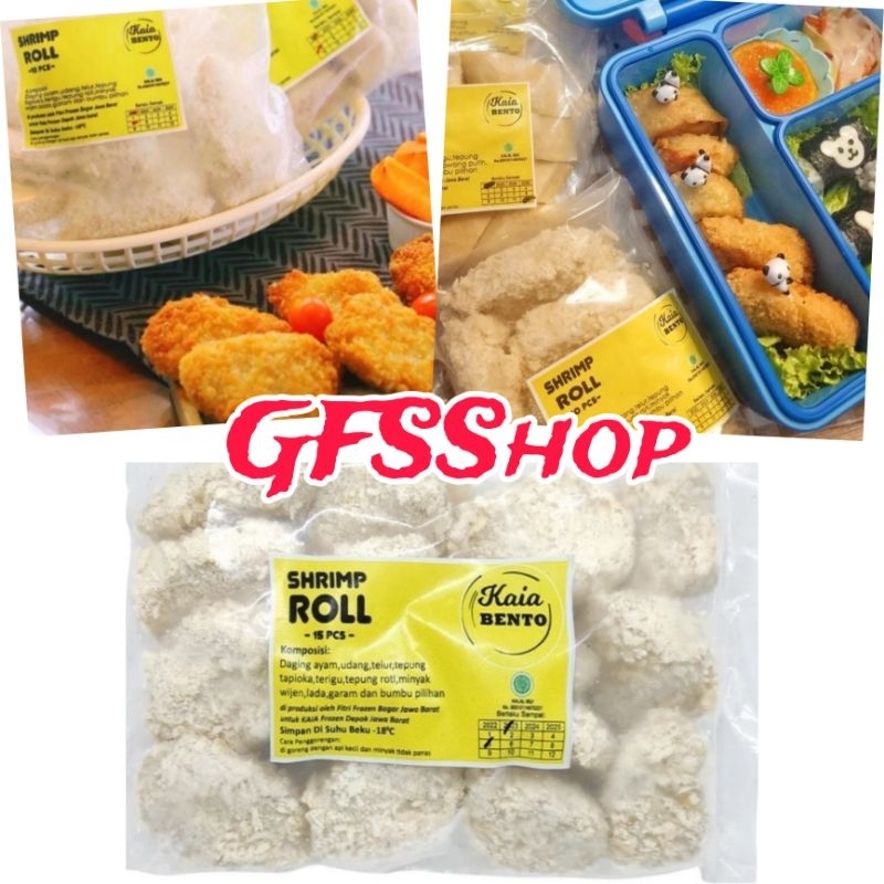 

Kode C. Kaia Bento Shrimp Roll Frozen