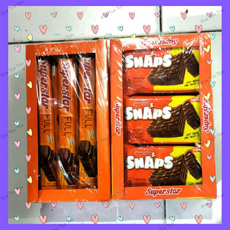 

Superstar Snaps pack 336 gr ( 12 pcs x 28gr )