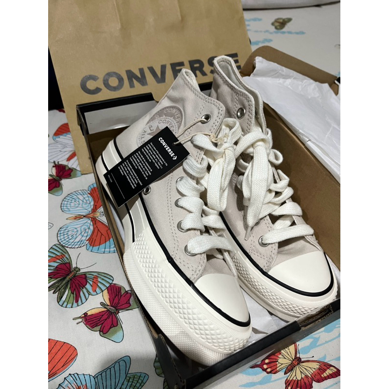 Converse CTAS Lift Hi Sneaker - Dessert Sand