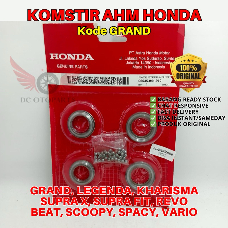 GRAND KOMSTIR HONDA GRAND, KOMSTIR LEGENDA, KOMSTIR KARISMA, KOMSTIR SUPRA X, KOMSTIR SUPRA FIT, KOM