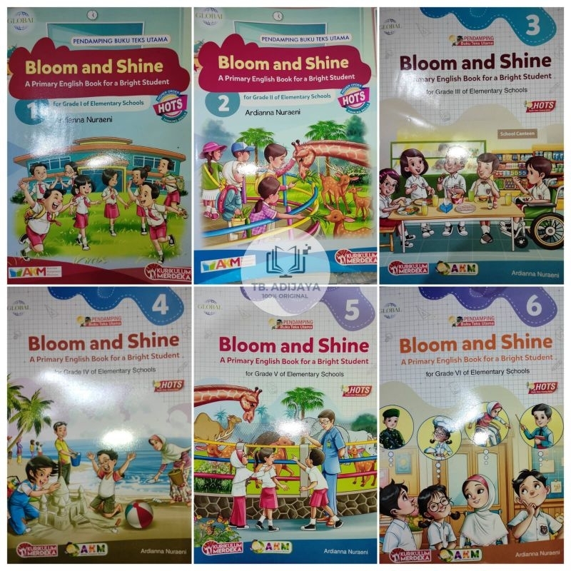 Bahasa Inggris SD Kelas 1 2 3 4 5 6 Kurikulum Merdeka Global Tiga Serangkai