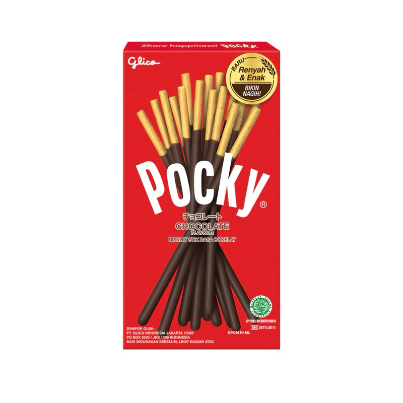 

POCKY biskuit stik coklat 47g