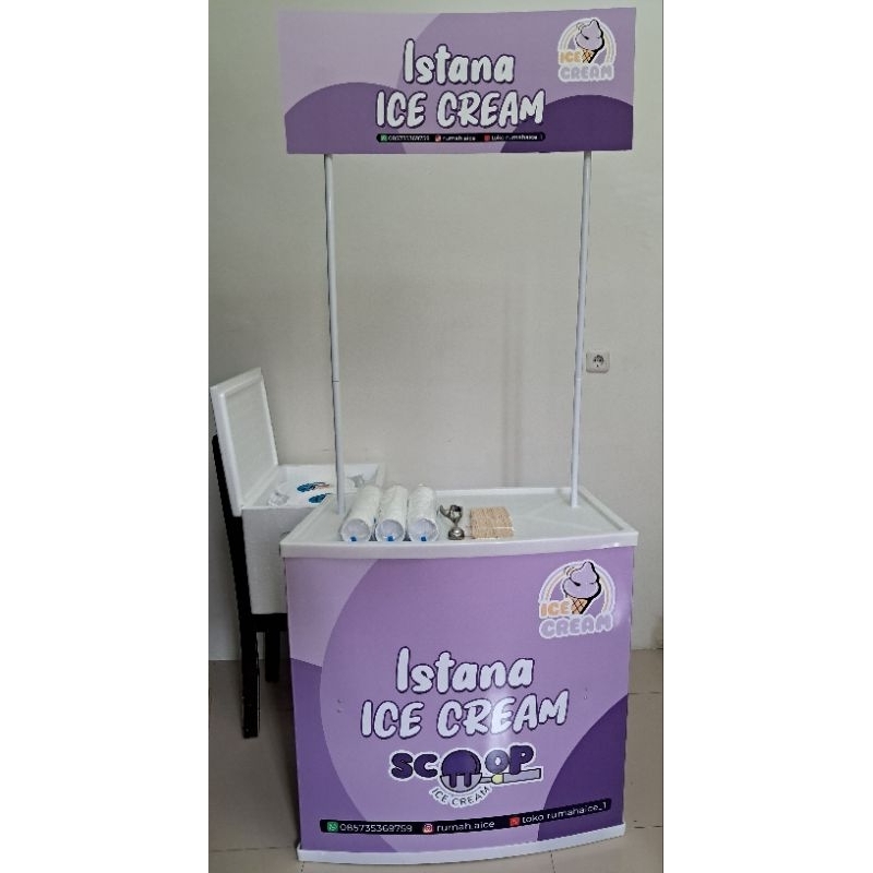 Paket ice cream aice + pramusaji untuk acara/event/hajatan/ultah/nikahan/sunatan/lamaran
