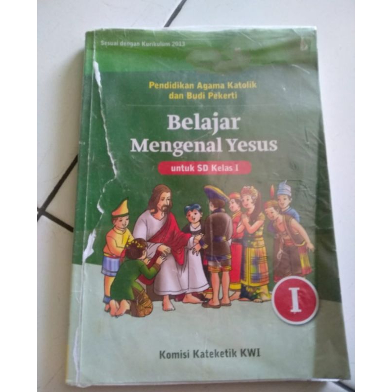 buku bekas Agama Katolik kelas 1 - 6 SD