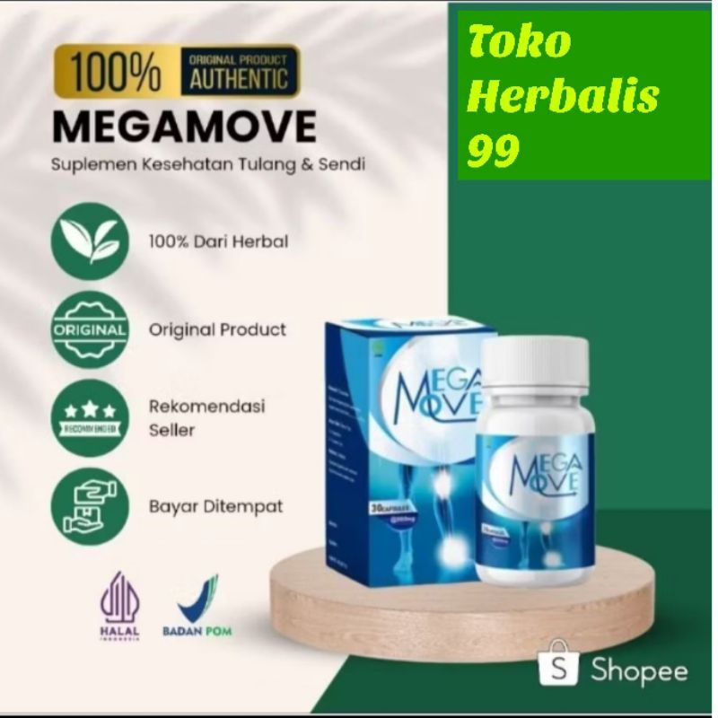 MEGAMOVE Obat Tulang Sendi Original