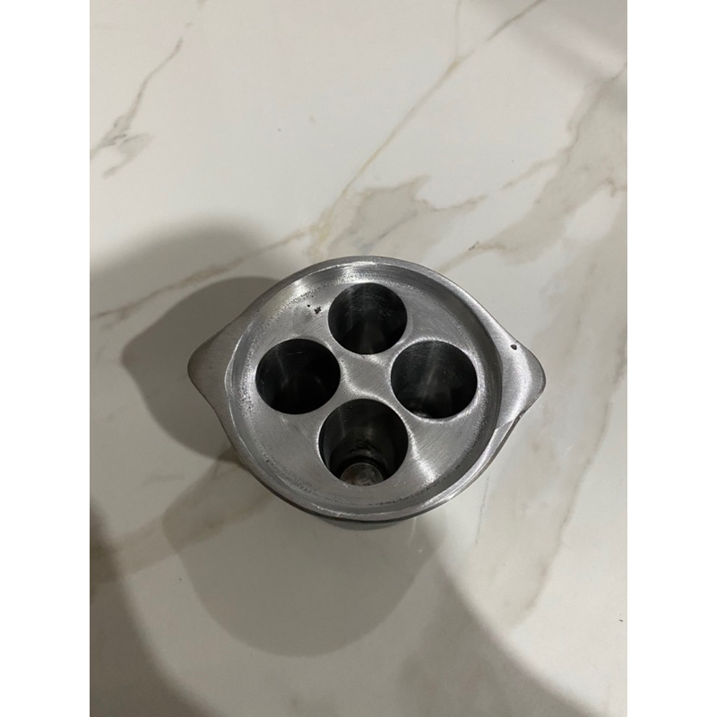 Wajan SOSTEL Cetakan sostel 4 lubang ,Aluminium cor sosis telur telor sostel