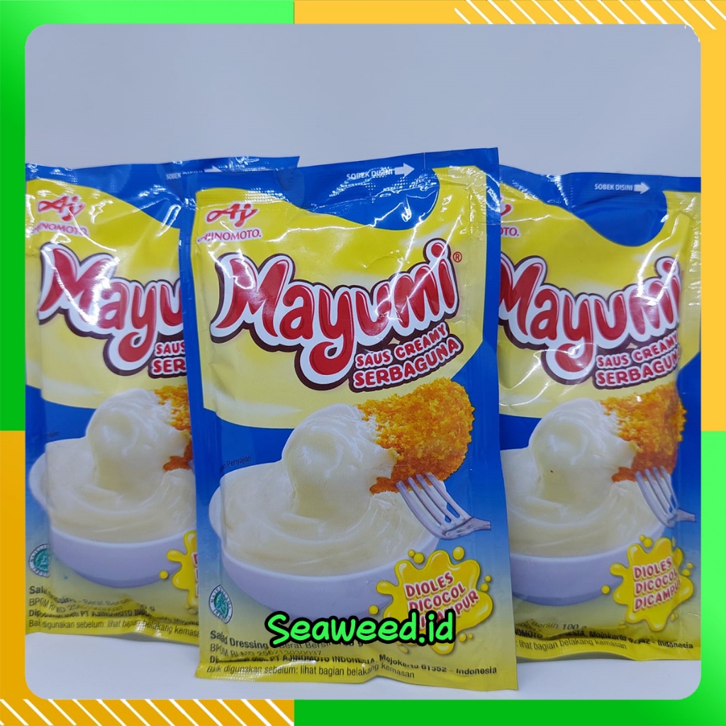 

MAYUMI Saus Mayonaise ORIGINAL Serbaguna 100Gr Mayonaise HALAL