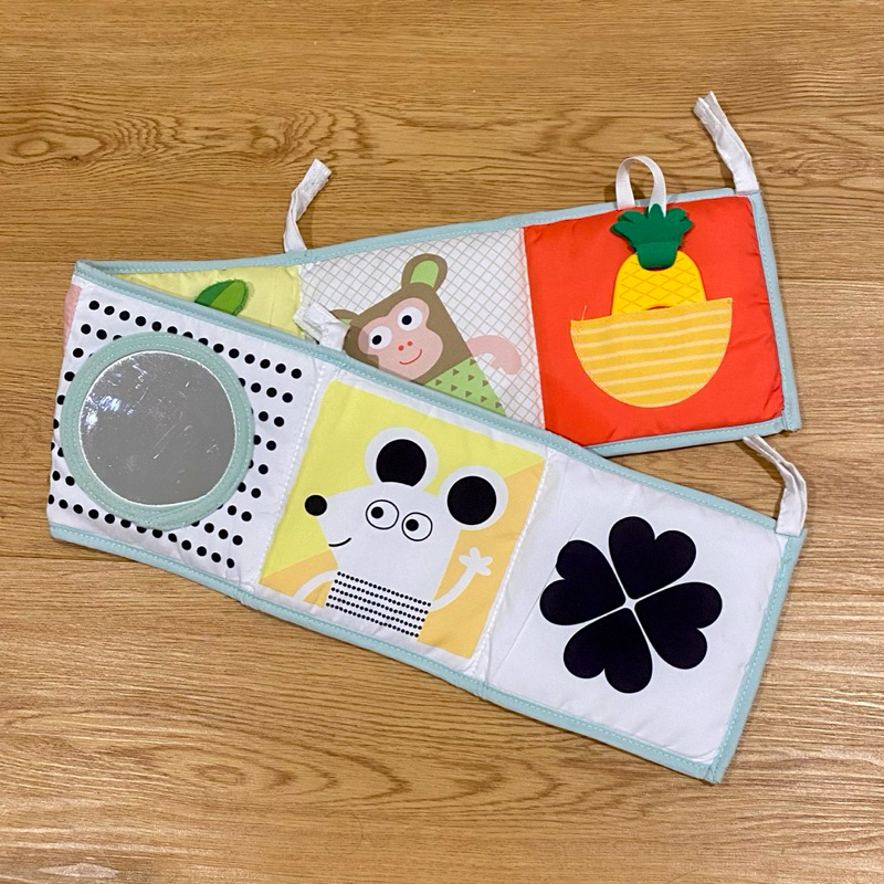 PRELOVED TafToys 3 in 1 Baby Book | Taf Toys Pram Mainan Anak Bayi Baby Softbook Soft Cloth Book Buk