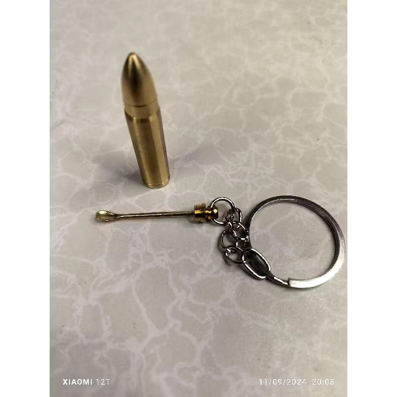 gantungan kunci peluru