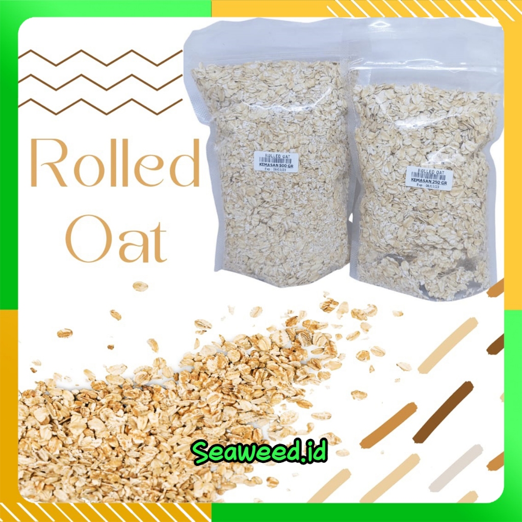 

Organic Quick Rolled Oat / Oatmeal / Gandum Instan HALAL
