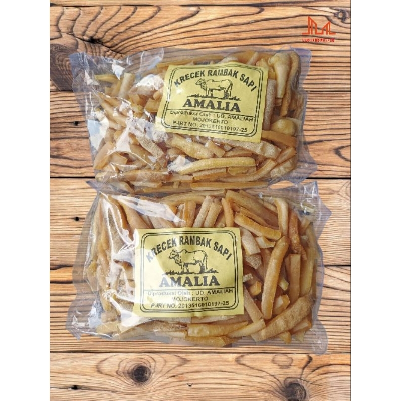 

Rambak Sapi Mentah Super 500g / Krecek Rambak Sapi Asli