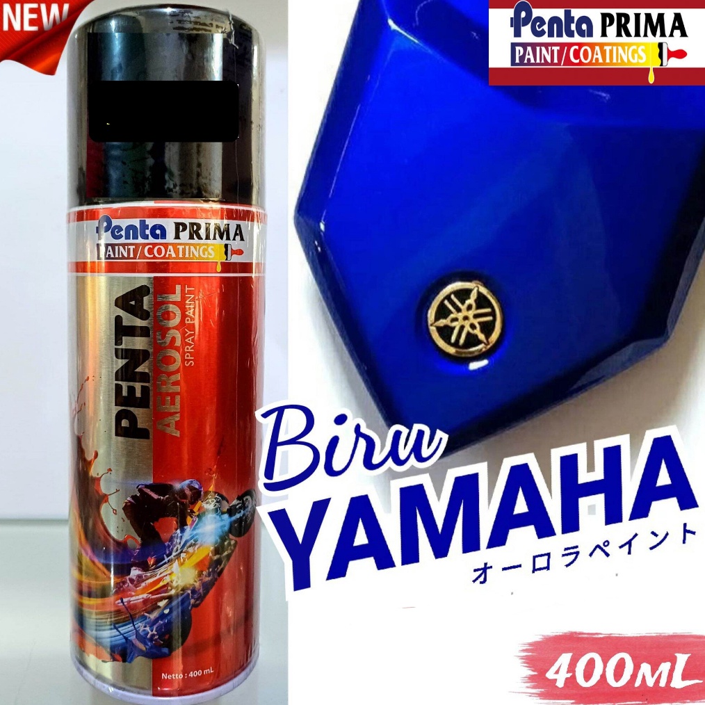 KODE L95B Pilok Biru Yamaha Movistar Deep Blue Purplish Penta Cat Semprot Motor Mobil Velg