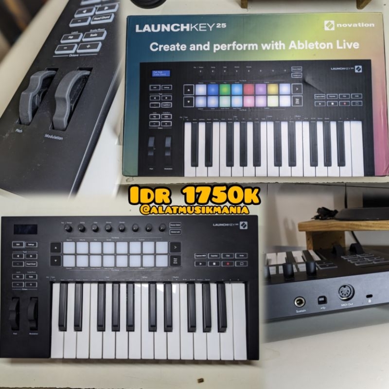novation Launchkey 25 MIDI Controller Bekas
