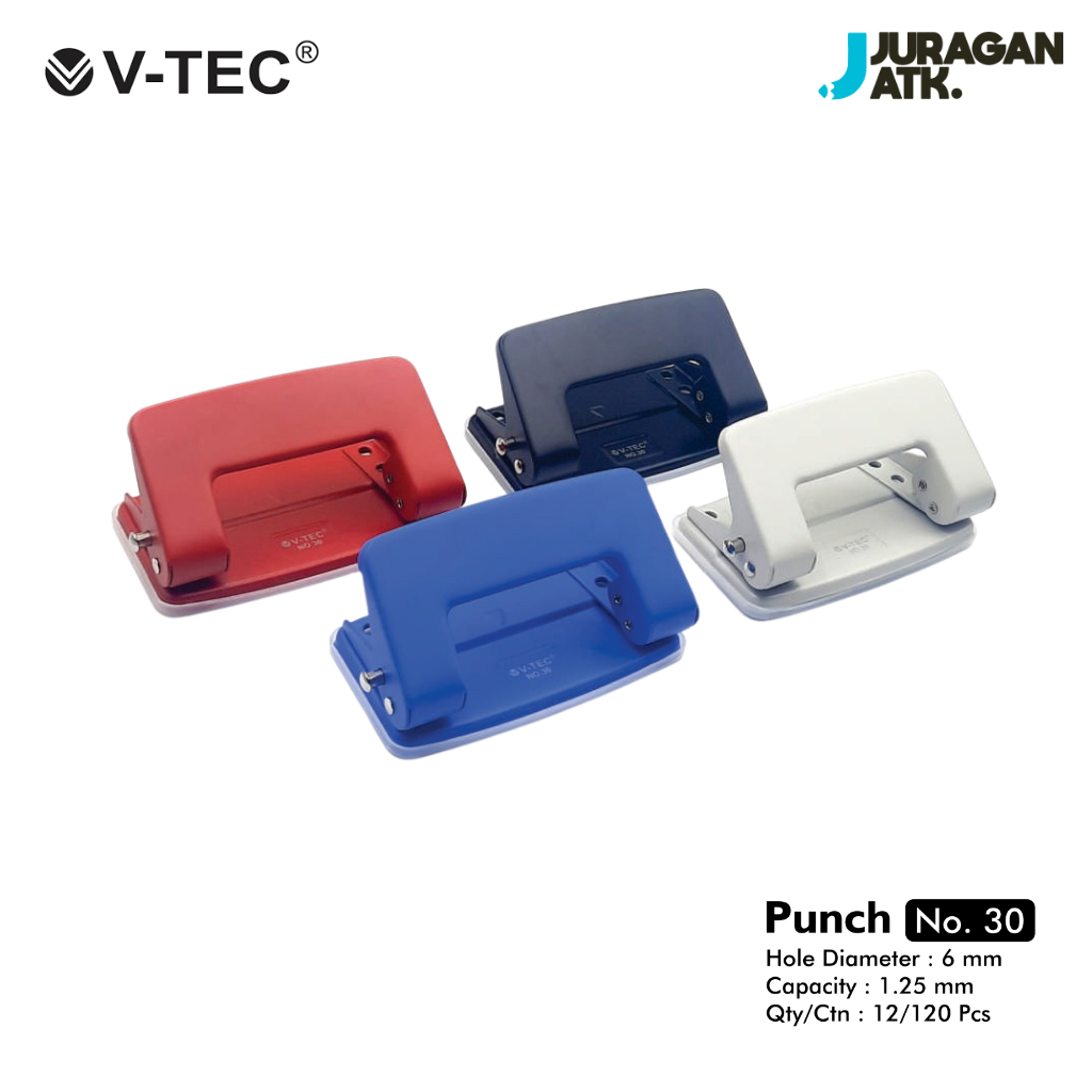 

Punch Perforator V-Tec NO.30 / Pembolong Kertas V-Tec NO.30