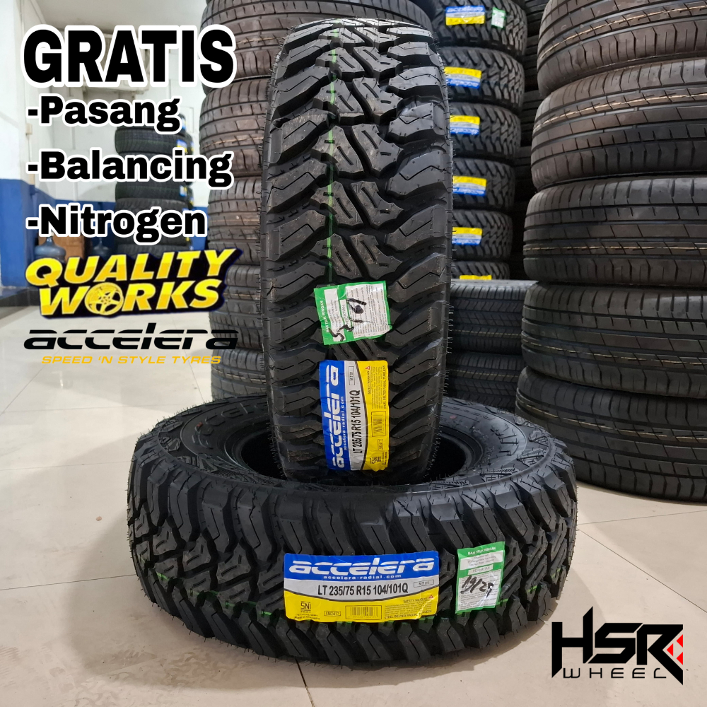 BAN MOBIL MT RING 15 UKURAN 235 75 R15 ACCELERA MT-01 235/75 R15